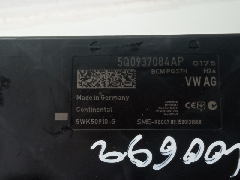 Recambio de modulo electronico para seat leon (5f1) emoción referencia OEM IAM 5Q0937084AP 5Q0937084AP 