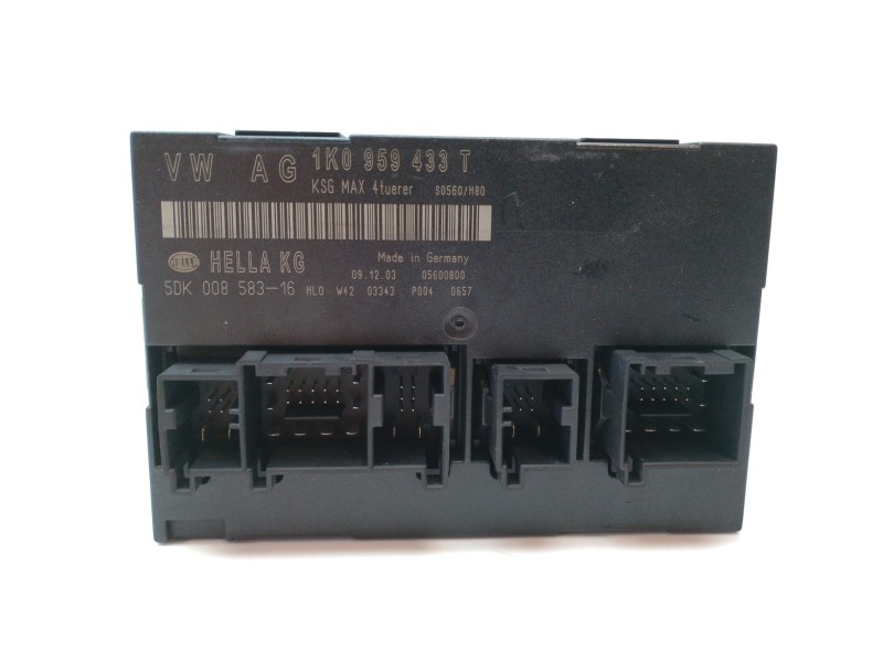 Recambio de modulo confort para volkswagen golf v berlina (1k1) 2.0 tdi referencia OEM IAM 1K0959433T  