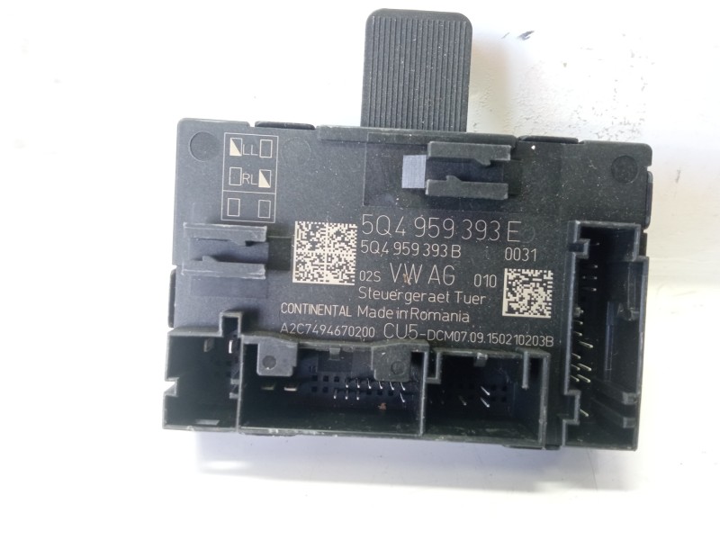 Recambio de modulo electronico para seat leon (5f1) emoción referencia OEM IAM 5Q4959393E  