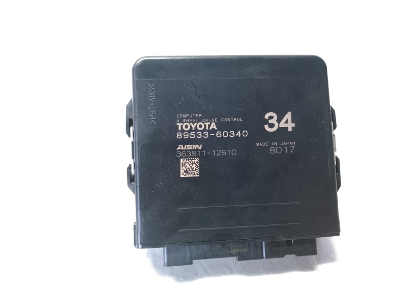 Recambio de centralita asd para toyota land cruiser (j15) limited referencia OEM IAM 8953360340 36387712610 
