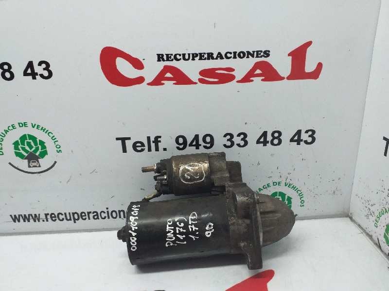 Recambio de motor arranque para fiat punto berlina (176) 1.7 turbodiesel referencia OEM IAM 0001109018  