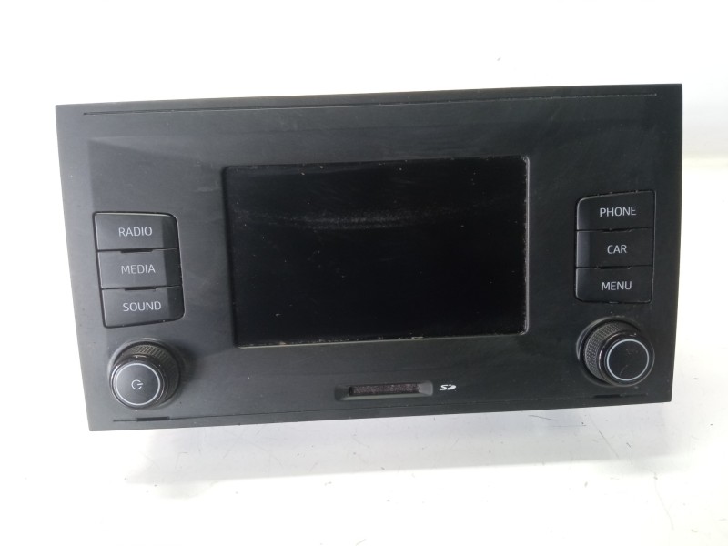 Recambio de sistema audio / radio cd para seat leon (5f1) emoción referencia OEM IAM 5F0035888B 5F0035888B 