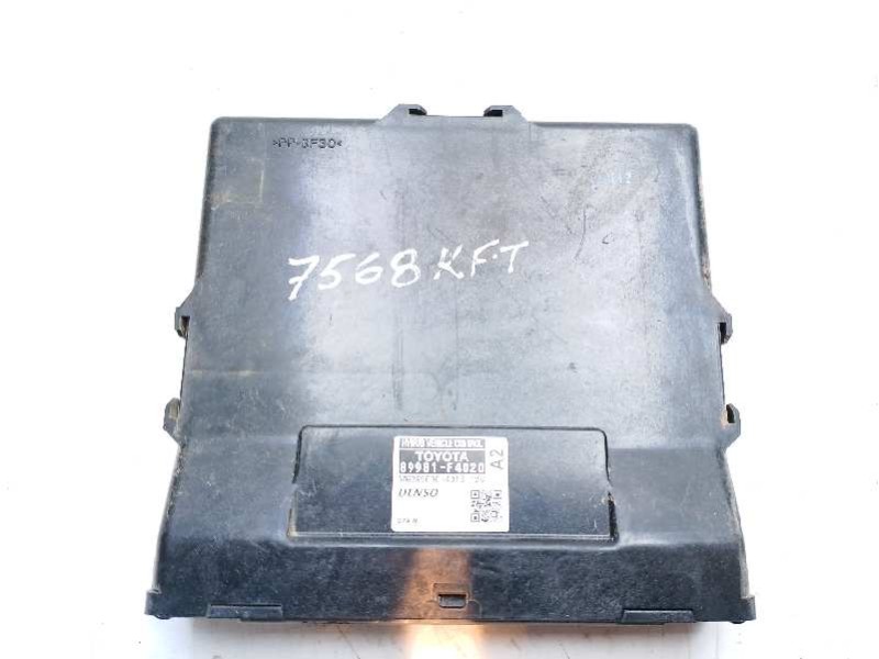 Recambio de modulo electronico para toyota c-hr referencia OEM IAM 89981F4020  