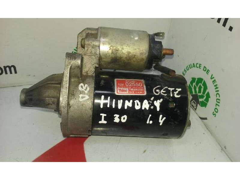 Recambio de motor arranque para hyundai i30 1.4 cat referencia OEM IAM 36100  