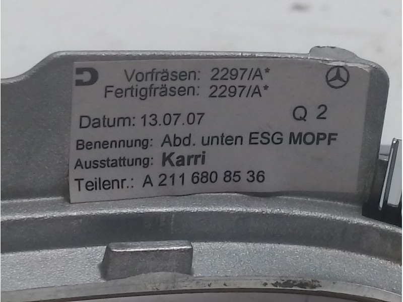 Recambio de moldura para mercedes-benz clase e (w211) e 220 cdi (211.008) referencia OEM IAM A2116808536  