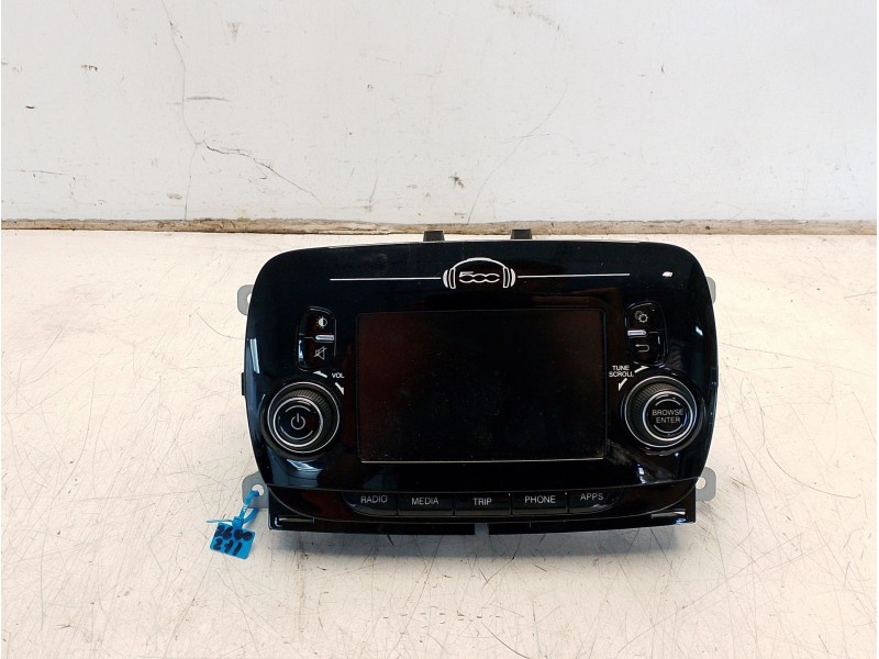 Recambio de pantalla multifuncion para fiat 500 (312_) 1.2 (312axa1a) referencia OEM IAM 735653598  