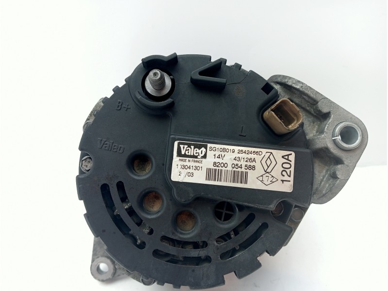 Recambio de alternador para renault scenic (ja..) 1.9 dci diesel cat referencia OEM IAM 8200054588 103041301 