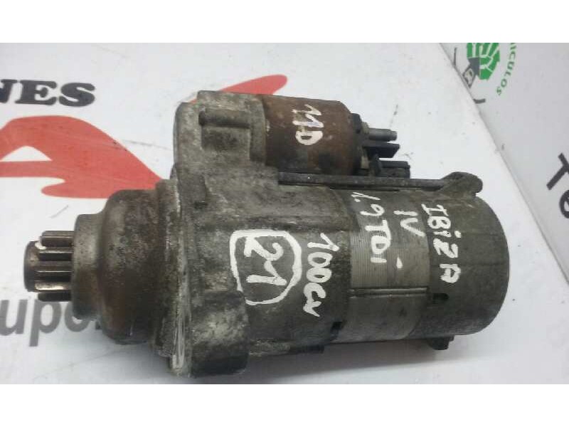 Recambio de motor arranque para seat ibiza (6k1) sport referencia OEM IAM 02Z911024J TS18E1 