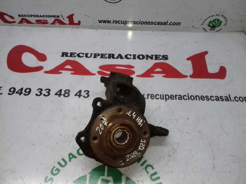 Recambio de mangueta delantera izquierda para peugeot 207 xad referencia OEM IAM 182  
