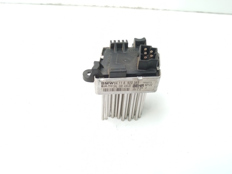 Recambio de resistencia calefaccion para bmw serie 3 berlina (e46) referencia OEM IAM 64116920365 5HL00843600 