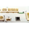 Recambio de pantalla multifuncion para toyota auris active referencia OEM IAM 8614002360  
