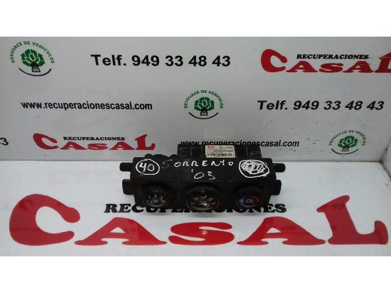Recambio de mando calefaccion / aire acondicionado para kia sorento 2.5 crdi active referencia OEM IAM 972503E300  