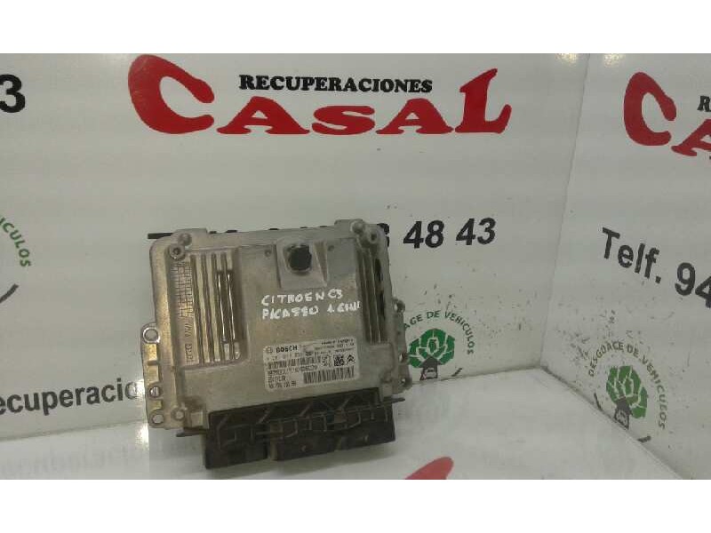 Recambio de centralita motor uce para citroën c3 picasso exclusive referencia OEM IAM 0281017333 9677013180 1039S46813