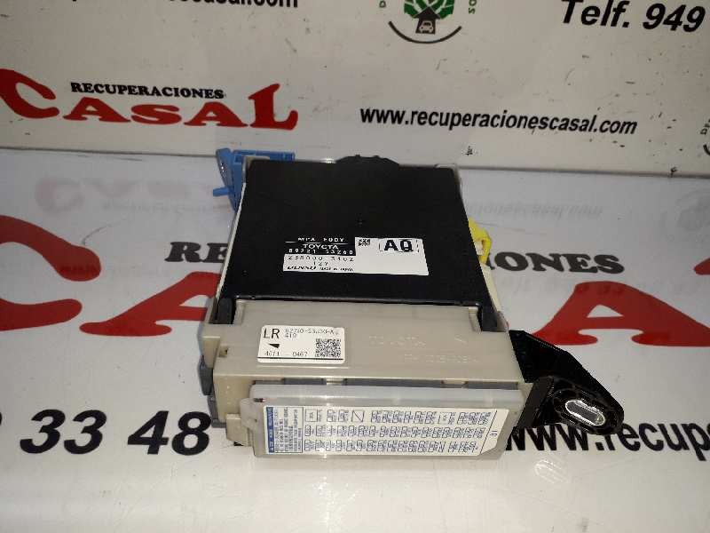 Recambio de modulo electronico para lexus is 300h referencia OEM IAM 8922153260 2380003402 