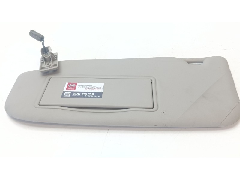 Recambio de parasol izquierdo para nissan qashqai ii (j11, j11_) 1.3 dig-t referencia OEM IAM 964014EH2A  