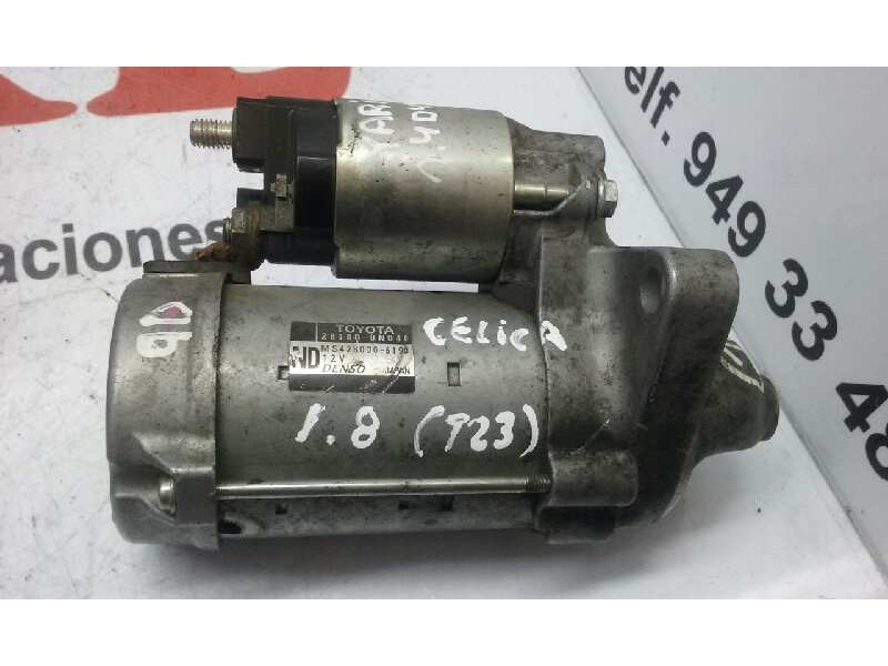 Recambio de motor arranque para toyota celica (t23) 1.8 referencia OEM IAM 28100  