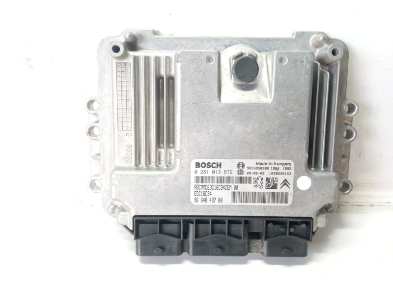 Recambio de centralita motor uce para peugeot 308 active referencia OEM IAM 0281013872 9664843780 