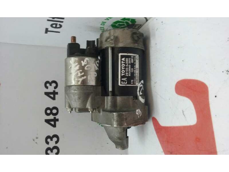 Recambio de motor arranque para toyota yaris active referencia OEM IAM 28100  