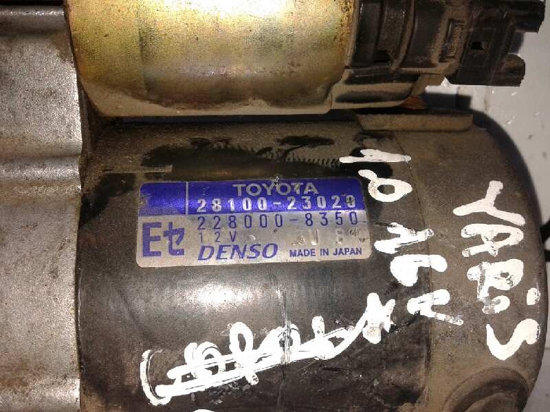 Recambio de motor arranque para toyota yaris (ncp1/nlp1/scp1) 1.0 cat referencia OEM IAM 2810023020 228008350 
