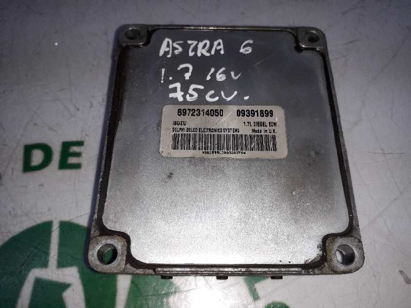 Recambio de centralita motor uce para opel astra g berlina club referencia OEM IAM 8972314050 09391899 