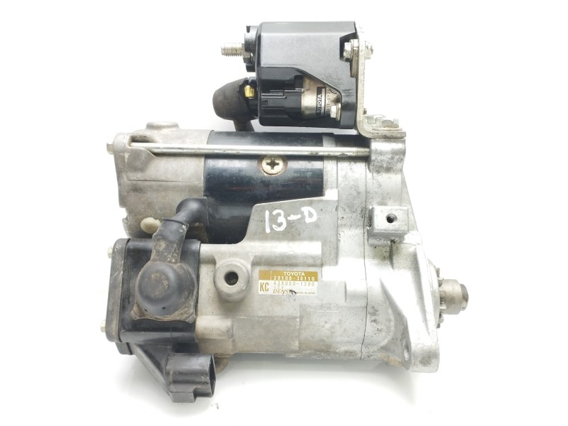 Recambio de motor arranque para toyota hilux (kun) cabina doble vx 4x4 referencia OEM IAM 2810030110 4380001280 