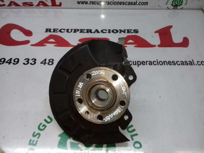 Recambio de mangueta delantera derecha para seat ibiza iv (6j5, 6p1) 1.6 tdi referencia OEM IAM 6Q0255F  