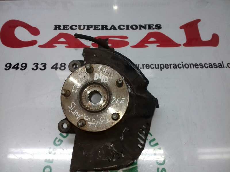 Recambio de mangueta delantera izquierda para toyota auris 2.0 d-4d cat referencia OEM IAM   