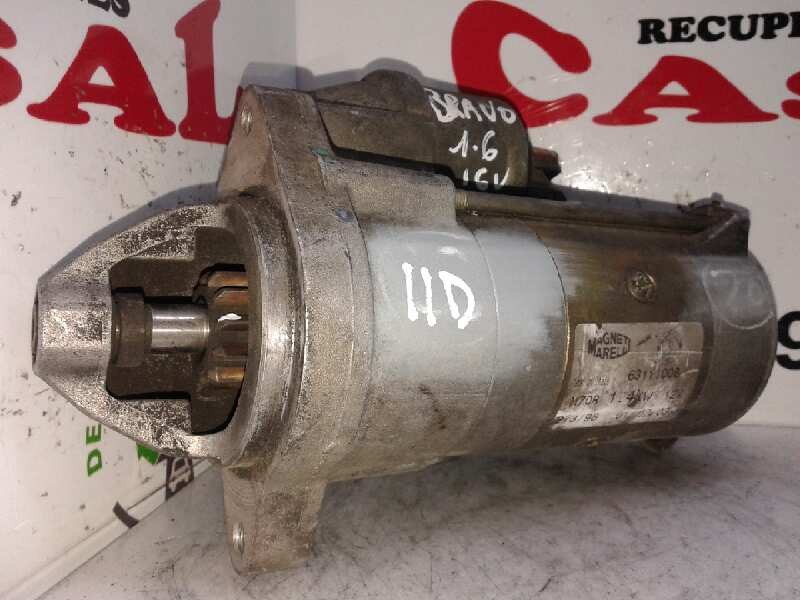 Recambio de motor arranque para fiat bravo (198) 1.6 jtdm 16v cat referencia OEM IAM M70R 63111008 