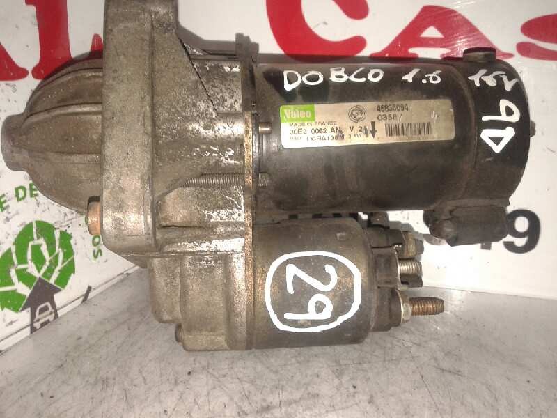 Recambio de motor arranque para fiat doblo (119) 1.3 16v jtd active multijet referencia OEM IAM 46835094 D6RA138 
