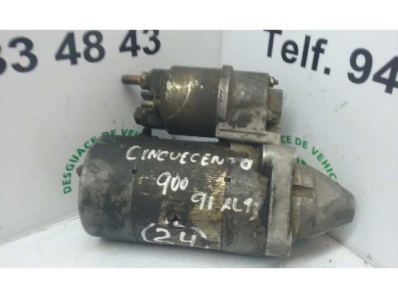 Recambio de motor arranque para fiat cinquecento (170) 0.9 cat referencia OEM IAM 63222908  