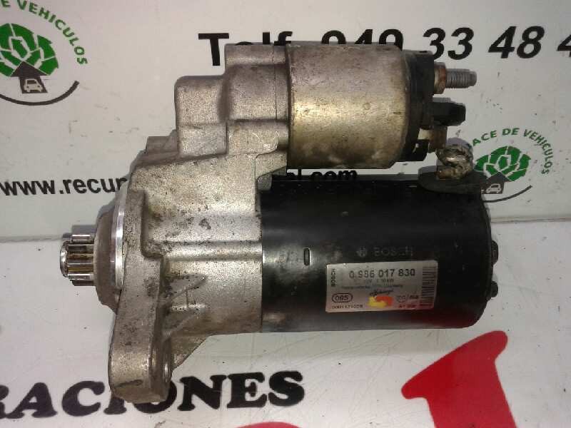 Recambio de motor arranque para audi a3 (8l) 1.8 20v turbo referencia OEM IAM 0986017830  