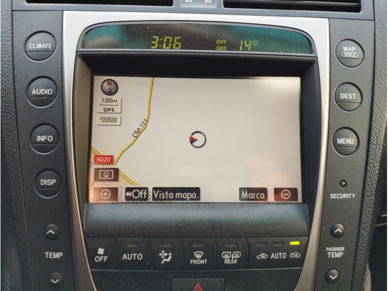 Recambio de sistema navegacion gps para lexus gs (gs/us/ws19) 300 referencia OEM IAM 8611130620C0  8976930010 / 8612030A90C0