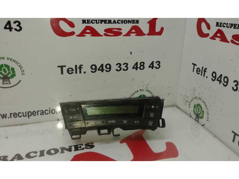 Recambio de mando climatizador para toyota prius (nhw30) advance referencia OEM IAM 75D726LH  