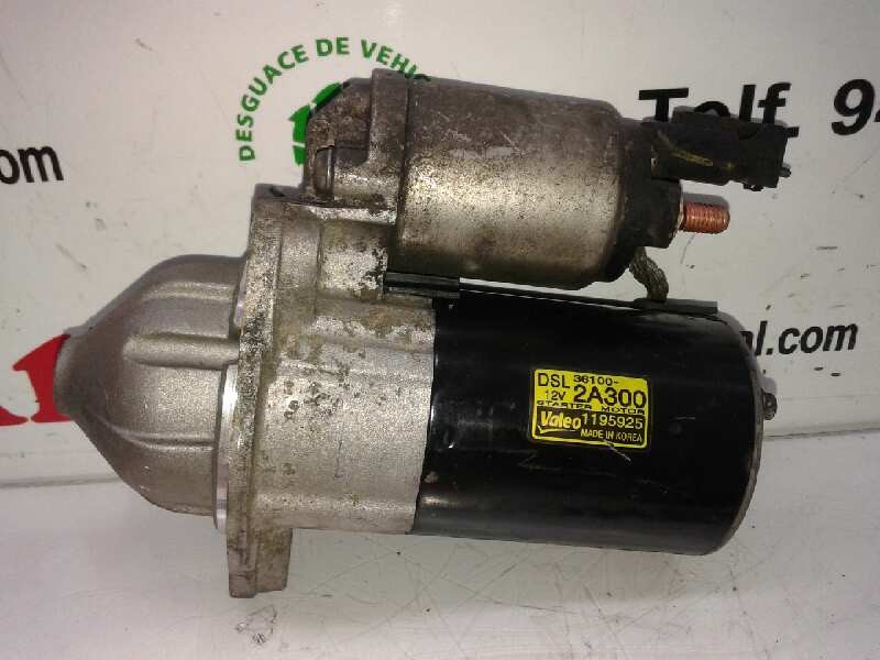 Recambio de motor arranque para kia rio 1.5 crdi emotion referencia OEM IAM 361002A300  