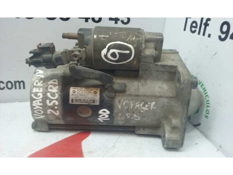 Recambio de motor arranque para chrysler voyager (rg) 2.5 crd executive referencia OEM IAM 04727313AA  