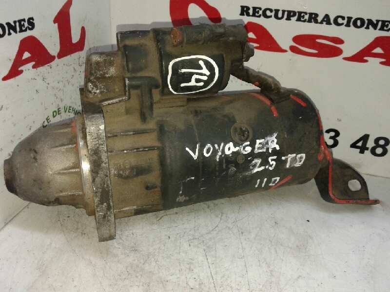Recambio de motor arranque para chrysler voyager (gs) 2.5 td referencia OEM IAM 0001218175  