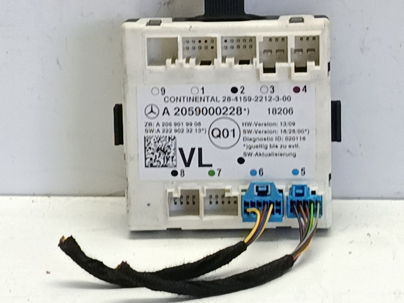 Recambio de modulo electronico para mercedes-benz clase glc (w253) 2.1 cdi cat referencia OEM IAM A2059000228  