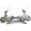 Recambio de puente trasero para nissan qashqai (j10) 2.0 16v cat referencia OEM IAM 55400JD60A 440111KD0A / 440011KD0A / 