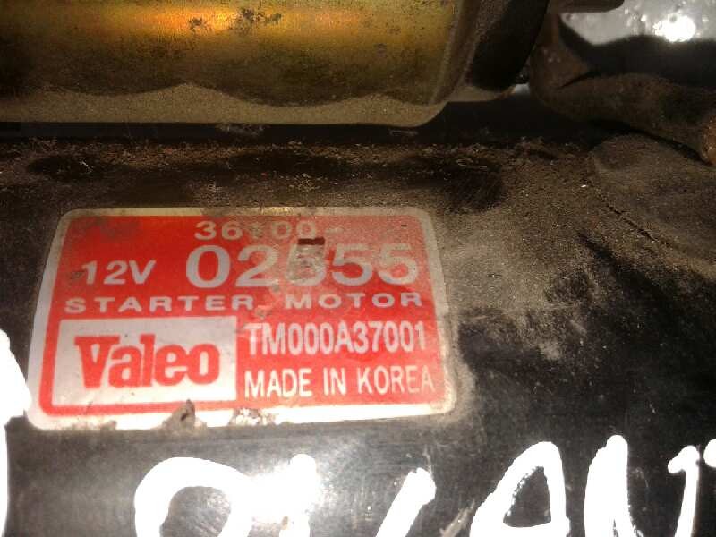 Recambio de motor arranque para kia picanto 1.1 crdi ex referencia OEM IAM TM000A37001 3610002555 