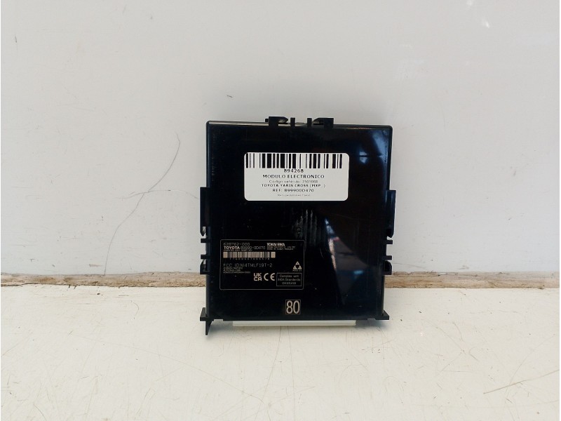 Recambio de modulo electronico para toyota yaris cross (mxp_) 1.5 (mxpb10) referencia OEM IAM 899900D470  