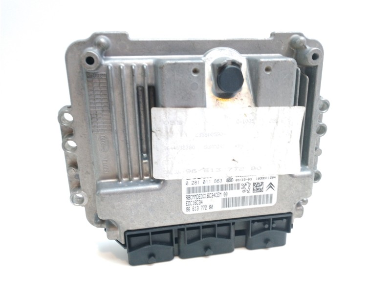 Recambio de centralita motor uce para citroën c4 berlina 1.6 16v hdi referencia OEM IAM 9661377280  