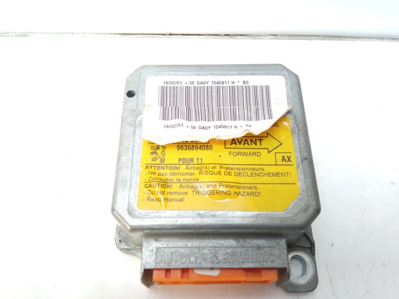 Recambio de centralita airbag para peugeot 206 berlina referencia OEM IAM 550541500  