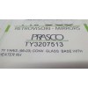 Recambio de cristal retrovisor derecho para toyota yaris (ncp1/nlp1/scp1) referencia OEM IAM TY3207513  