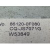 Recambio de sistema audio / radio cd para toyota verso comfort referencia OEM IAM 861200F050 861200F080 
