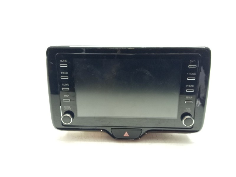 Recambio de pantalla multifuncion para toyota yaris referencia OEM IAM 861400D580 861400D600 