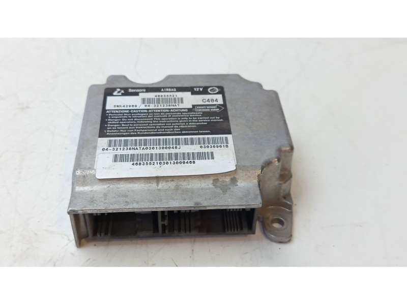 Recambio de centralita airbag para fiat stilo (192) 1.9 120 dynamic multijet referencia OEM IAM 51709144  5WK42969