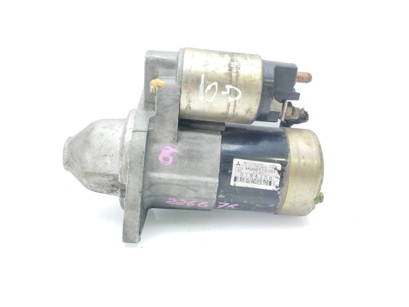 Recambio de motor arranque para opel zafira a club referencia OEM IAM 5194758 M000T86781 