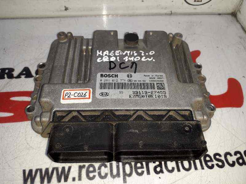 Recambio de centralita motor uce para kia magentis ex ii referencia OEM IAM 0281012774 3911327455 