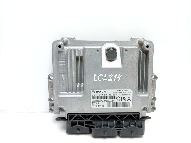 Recambio de centralita motor uce para citroën berlingo cuadro mixto l referencia OEM IAM 0281030546 9807885980 