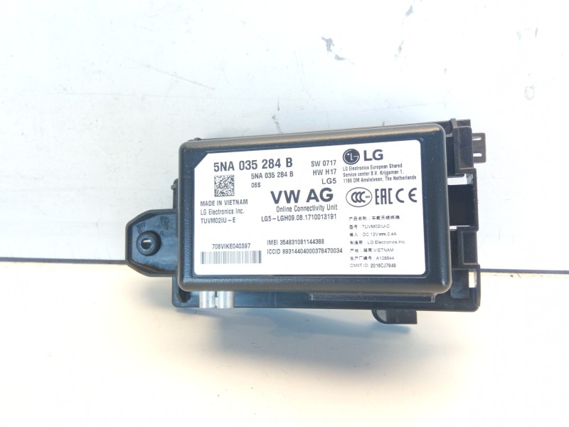 Recambio de modulo electronico para volkswagen golf vii lim. gte referencia OEM IAM 5NA035284B  